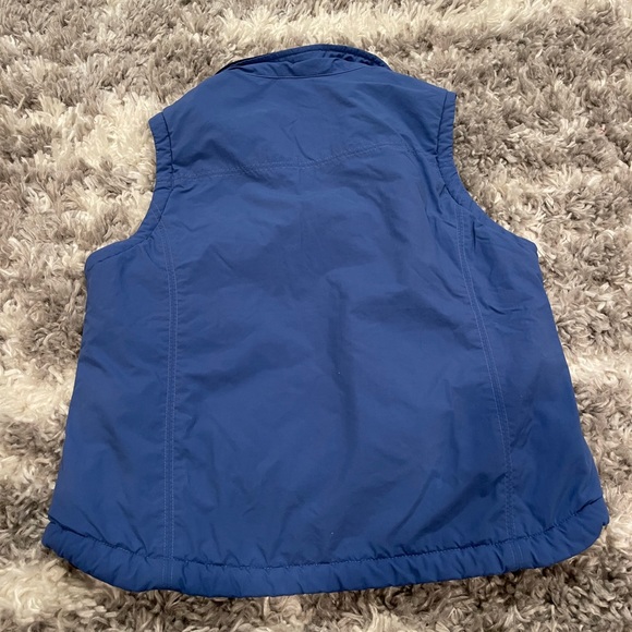 LL BEAN FLEECE LINED VEST - Picture 5 of 7
